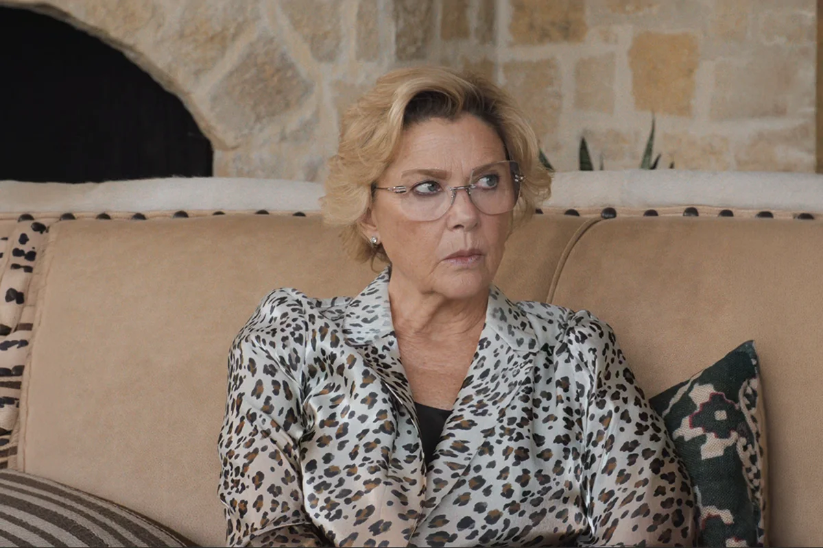 Beulah's leopard print blazer on Dutton Ranch